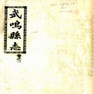 　[民国]武鸣县志十卷首一卷    曾唯儒[纂]|溫德溥[修]   抄本  PDF  下载