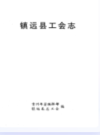 镇远县工会志        （镇远县 地方志）               1995年版                   PDF电子版下载    